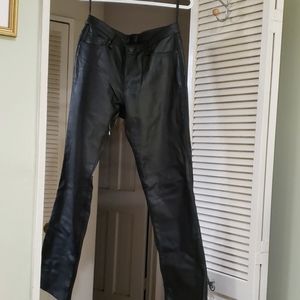 Leather pants